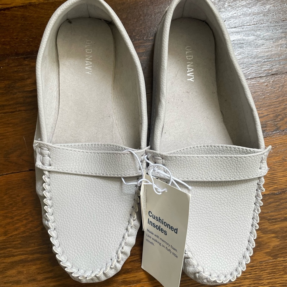 BRAND NEW! Never been worn slip on loafers with memory foam insoles!